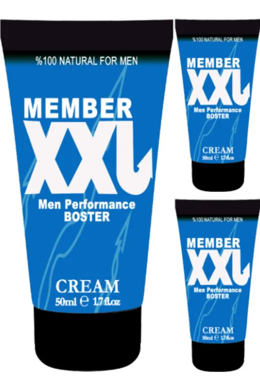Balance Life GU-EYF-13122-BLN Member Xxlcream 50 Ml 3 Adet Erkeklere Özel Boy Çap Şekillik & Krem