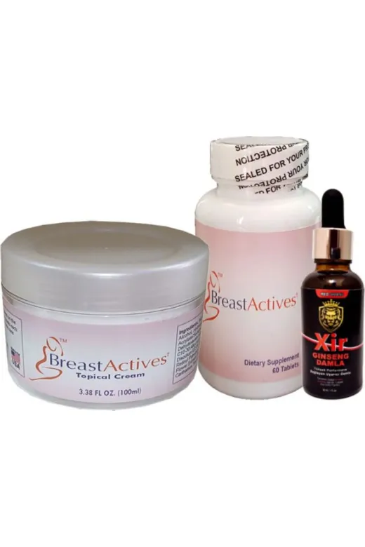 Balance Life GU-EYF-13175-BLN Breastactives 100 Ml Krem + 60 Lı Caps Kadın Göğüsözel + Xir 30 Ml Içecek
