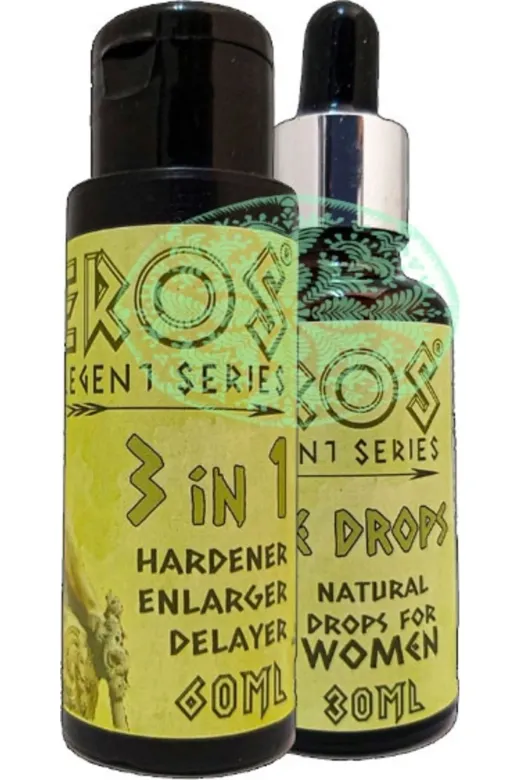 Balance Life GU-EYF-14492-BLN Eros Legent Erkeğe Özeı 3 Özelli Bakım Kremi 60 Ml + Kadınlara Özel Uyarıcıdamıa 30 Ml