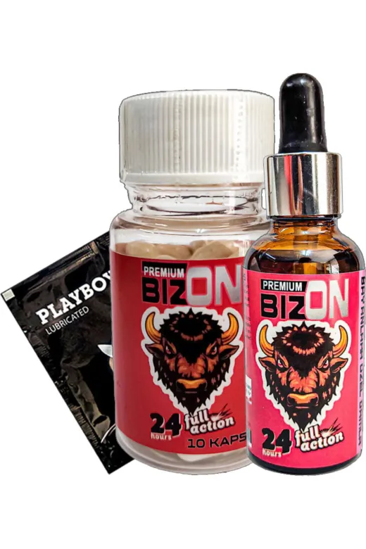 Balance Life GU-EYF-14892-BLN Bizon Erkeklere Full Action 10Lu Kapsül + Erkeklere Full Action Damla + Lubricated