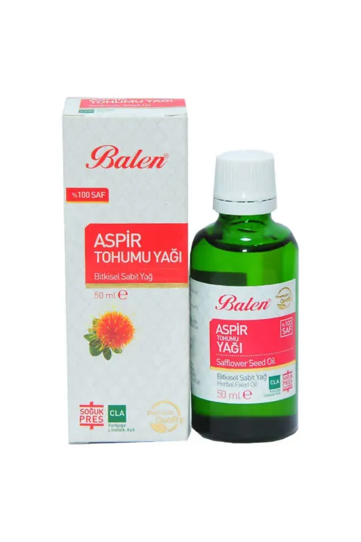 Balance Life OEM458-8808-BLN Aspir Tohumu Yağı Soğuk Pres 50 Ml Cam Şişe