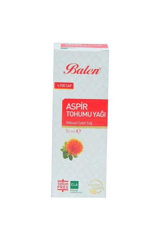 Balance Life OEM458-8808-BLN Aspir Tohumu Yağı Soğuk Pres 50 Ml Cam Şişe