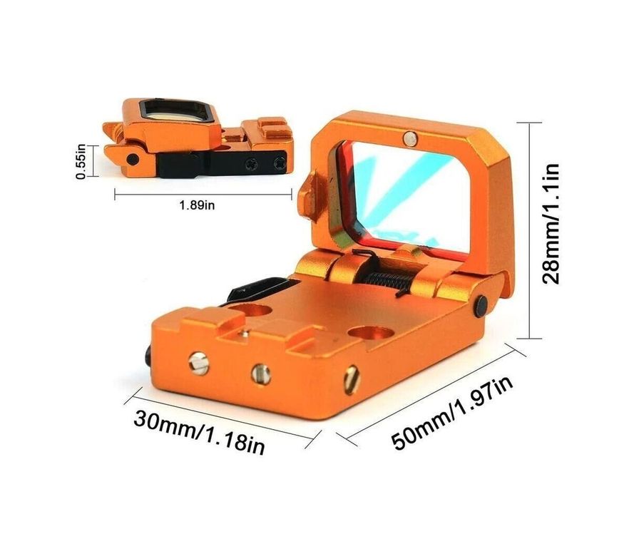 Balancelife 120608291 Vism Flipdot Reflex M2 Red Dot Sight Katlanabilir 22Mm Reflex Nişangâh