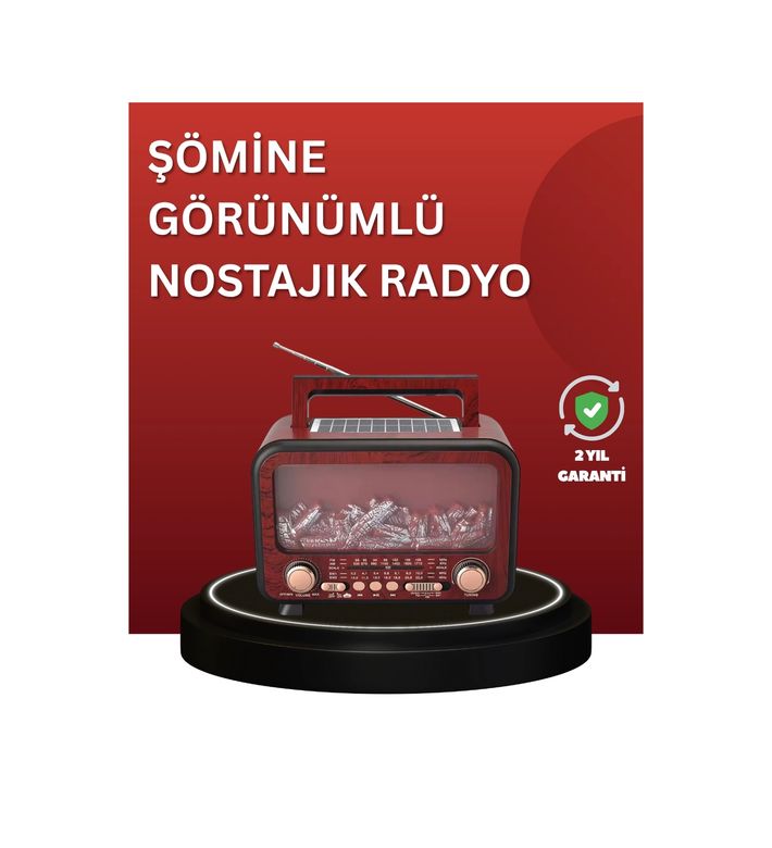 Balancelife 125024015 Mey İthalat Solar Panelli Alev Işıklı Bluetooth Hoparlör Çoklu Giriş, Uzun Pil Ömrü Çok Renkli