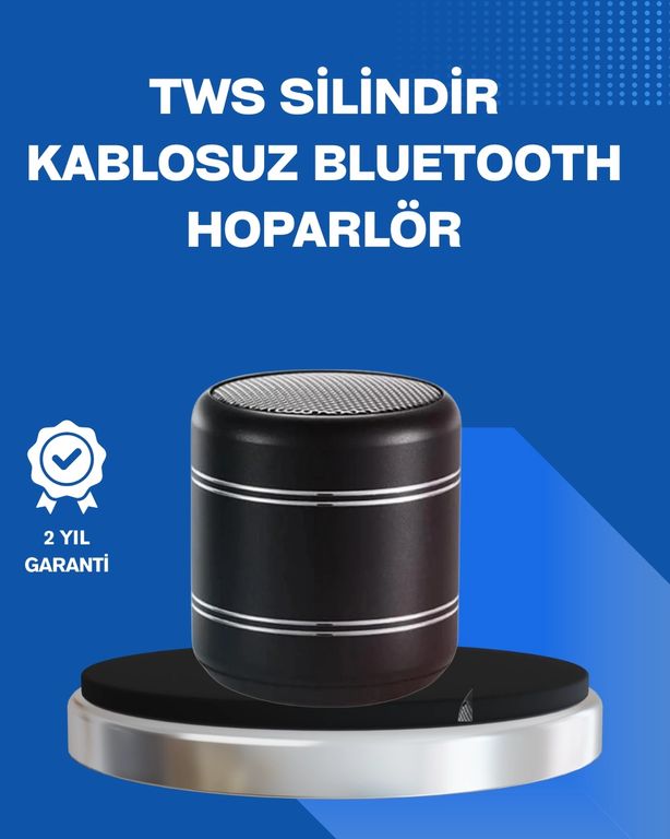 Balancelife 125025807 Mey İthalat Taşınabilir Silindir Tasarım Bluetooth 5.0 Hoparlör Yüksek Bas Performanslı Çok Renkli