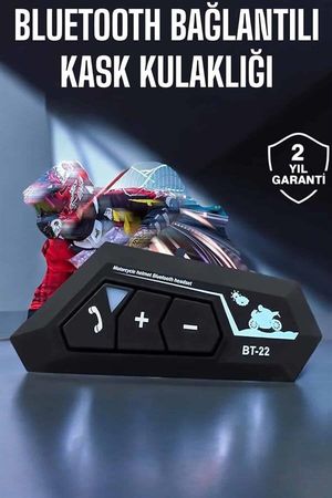 Balancelife 129994403 Kask Kulaklık Bluetooth Motosiklet Kulaklık Intercom Su Geçirmez 19702430