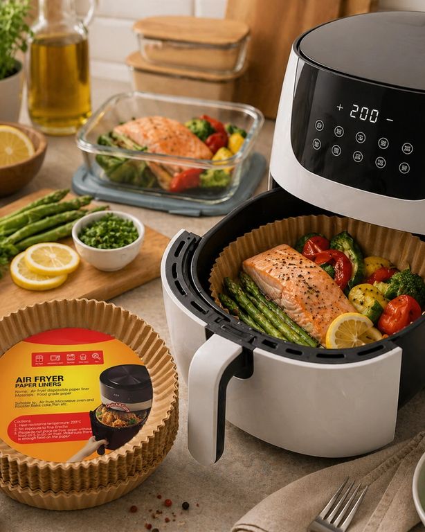 Balancelife MEYTDUCZZZ100LÜAİRFRYERKAĞIDI-5-BLMY Mey İthalat 100'lü Airfryer Kağıdı Çok Renkli