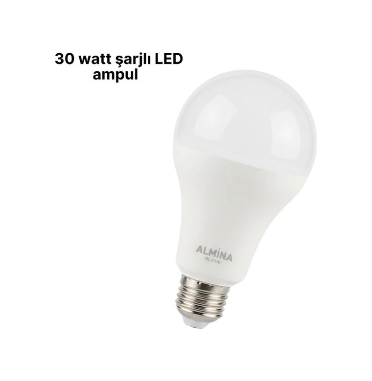 Balancelife MEYTDUCZZZDL2030ŞARJLILEDAMPUL-5-BLMY Mey İthalat Dl-2030 Şarjlı Led Ampul Çok Renkli