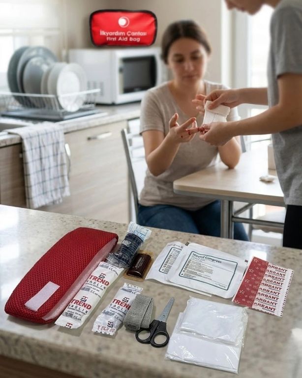 Balancelife MEYTDUCZZZİLKYARDIMÇANTASI-5-BLMY Mey İthalat İlk Yardım Çantası Çok Renkli