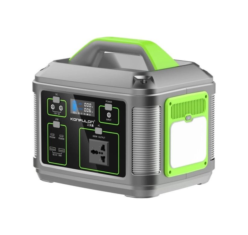 Balancelife PRODUCT-2341021 Cn05 Powerbank 600W 128.000 Mah Kamp Şarj 60W Pd - Siyah Açık