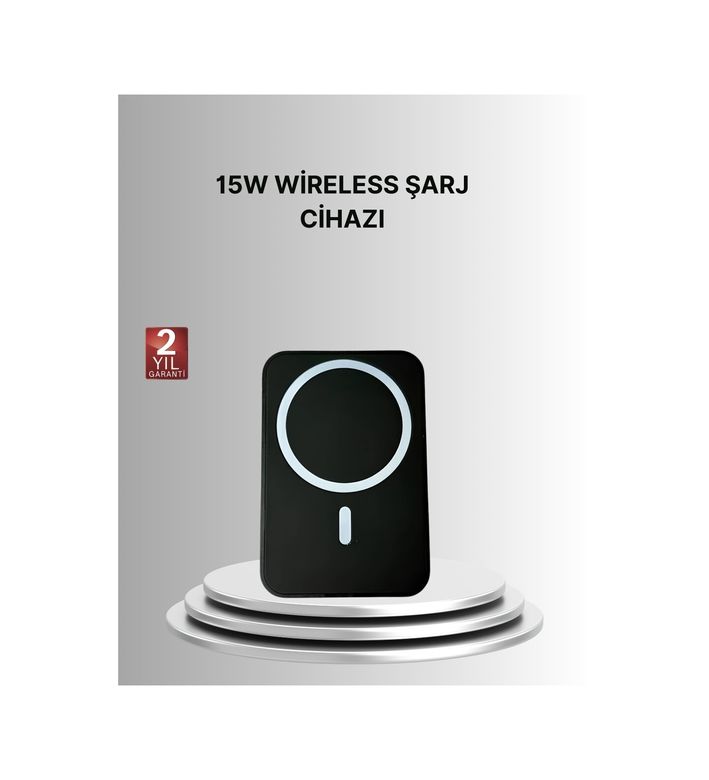 Balancelife TRİTHLTUCZ15WARACC-6-BLNCCC 360 Döner Başlıklı Magsafe Araç Telefon Tutucu 15W Güvenli Kablosuz Şarj Açık