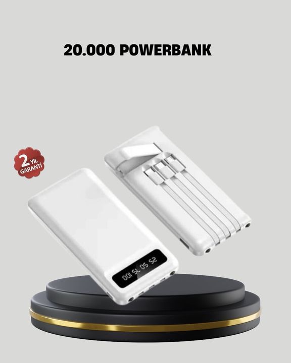 Balancelife TRİTHLTUCZ20000POWERBANK-4-BLNCCC 20.000 Mah 4 Çıkışlı Led Göstergeli Hızlı Şarj Powerbank Açık