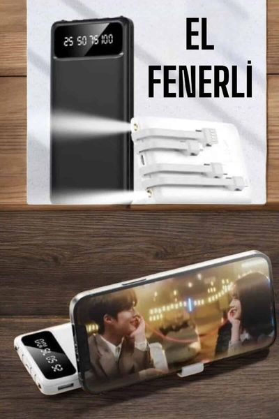 Balancelife TRİTHLTUCZ20MAHPOWERBANK2-BLNCCC 20.000 Mah Led Işıklı Lcd Ekran Usb Girişli Type-C Lightning Powerbank Açık 00926356