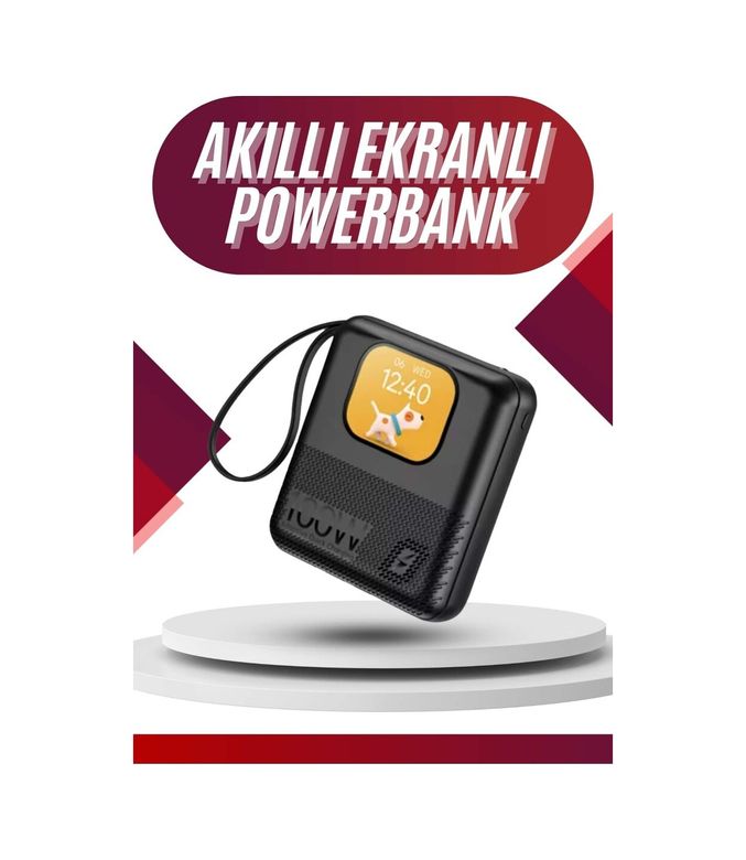 Balancelife TRİTHLTUCZZZGSM2POWERBANKKKK1-BLNCCC Akıllı Powerbank 10.000 Mah 4 Çıkışlı Taşınabilir Dijital Göstergeli Açık