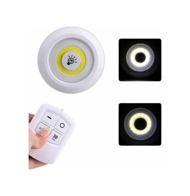 Balancelife TRİTHLTUUCZZZ3LÜSPOTLEDIŞIKKKKKK1-BLNCCC Dolap Işığı Mutfak Rafı Işığı Uzaktan Kumandalı 3 Lü Spot Led Lamba Çok Renkli 59721035