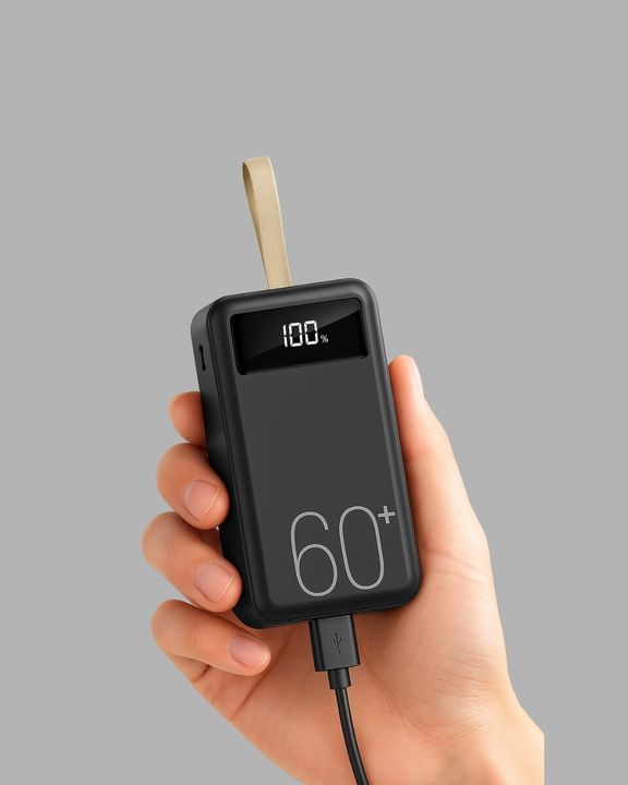 Balancelife TRİTHLTXUCZ60000POWERBANK-2-BLNCCC Led Ekranlı Çok Fonksiyonlu Taşınabilir Şarj Ünitesi Powerbank Açık