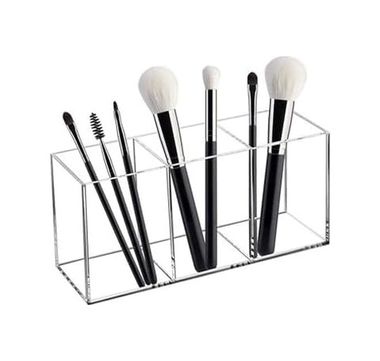 Baldacci 57855210125350580184975 Bölmeli Pleksi Organizer 3 Bölmeli Açık Gri