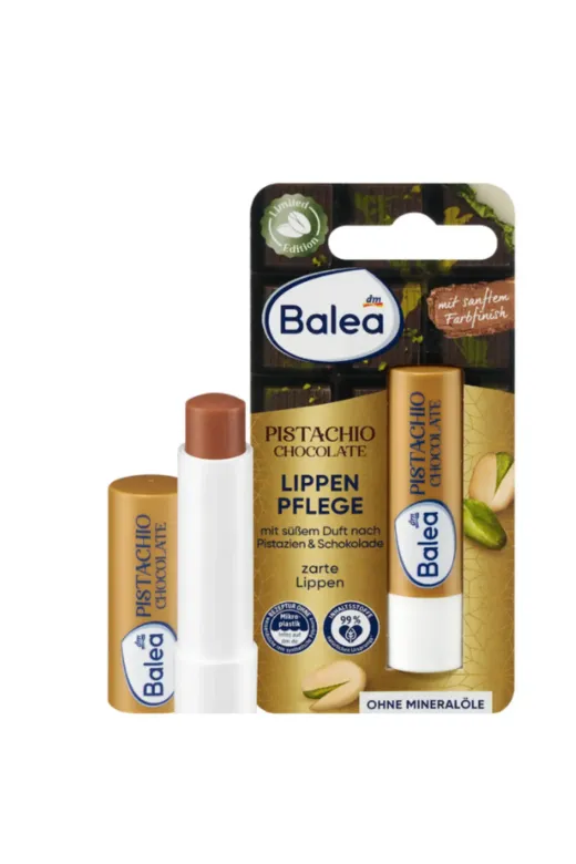 BALEA BALEAFİSTİCLİ Antep Fıstığı Ve Çikolatalı Dudak Balsamı, 4,8 G