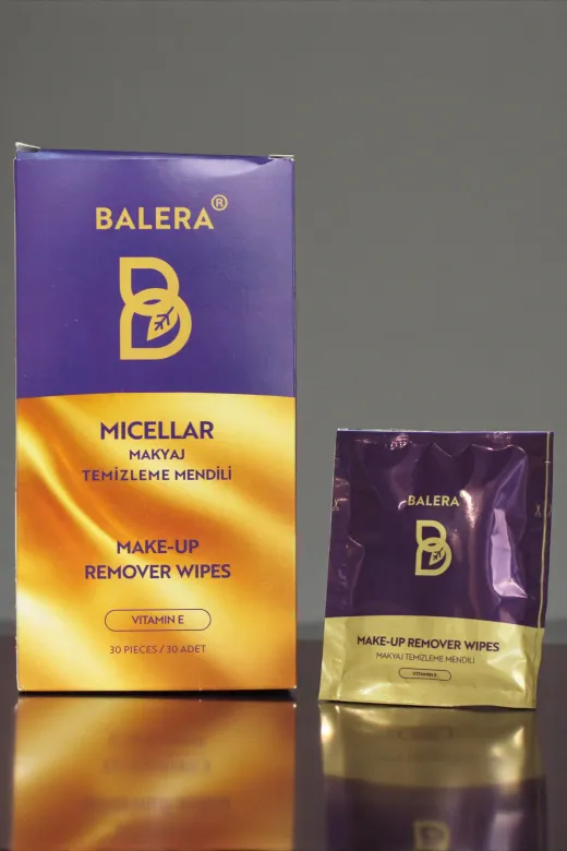 BALERA mend011 Micellar Makyaj Temizleme Mendili 30 Adet