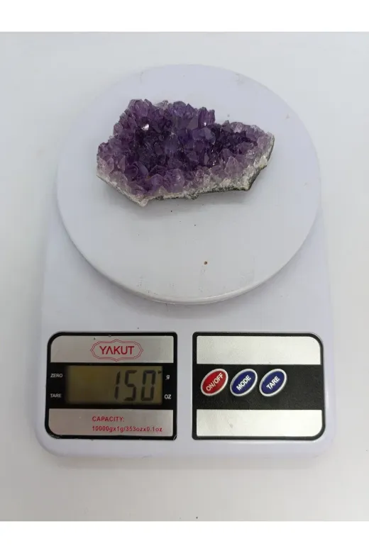 BalıkHediyelik K.AMETST-1017-01 Ametist Taşi Mini Kütle / Ham Doğaltaş Biblo -1017