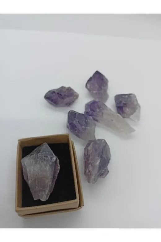 BalıkHediyelik PRÇAMTST-1002-01 Parça Ametist Taşı / Ham Doğaltaş Biblo (20-30 Gr) Adet Fiyatıdır.