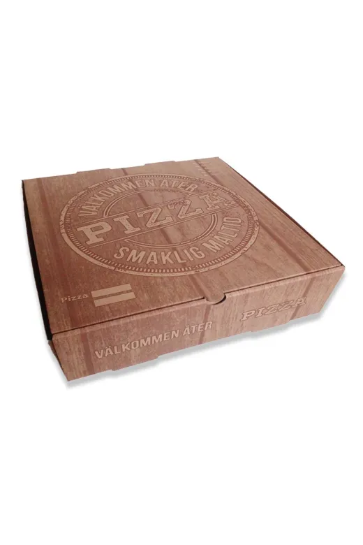 Balkan 5423878778 Baskılı Pizza - Pide - Lahmacun - Börek Kutusu 30Cm - 25 Adet - 30X30X8Cm
