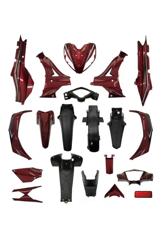 bardakcı bike BRGMS5253KD Kuba Ege Cup 100 Kaporta Seti Kırmızı