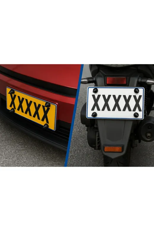 bardakcı bike MSPKS01 Otomobil - Motosiklet Uyumlu Aliminyum Plaka Vidaları 4Lü Set Siyah