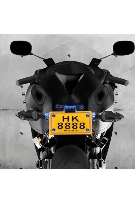 bardakcı bike MSPKS01TRKZGRT Otomobil - Motosiklet Uyumlu Sivri Aliminyum Plaka Vidaları 4Lü Set Gri