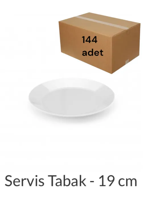 BARITCIOGLU 91733648 Melamin Servis Tabak 19 Cm
