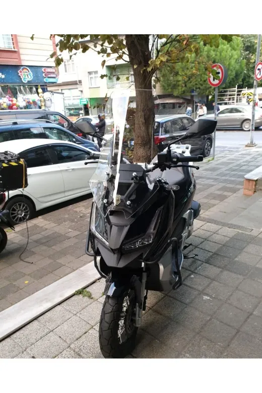 Barossa ADV 125 Ön Cam 2025-2026 Model 57cm Şeffaf Renkli 4mm SPORTİF