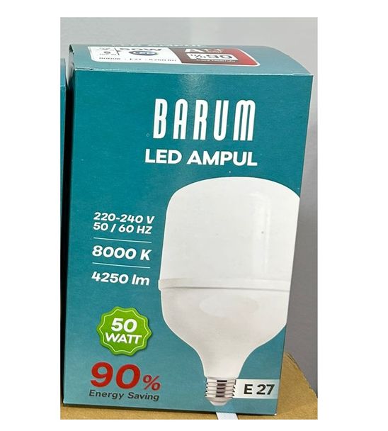 Barum 50W Tasarruflu Torch Led Ampul 3 Adet