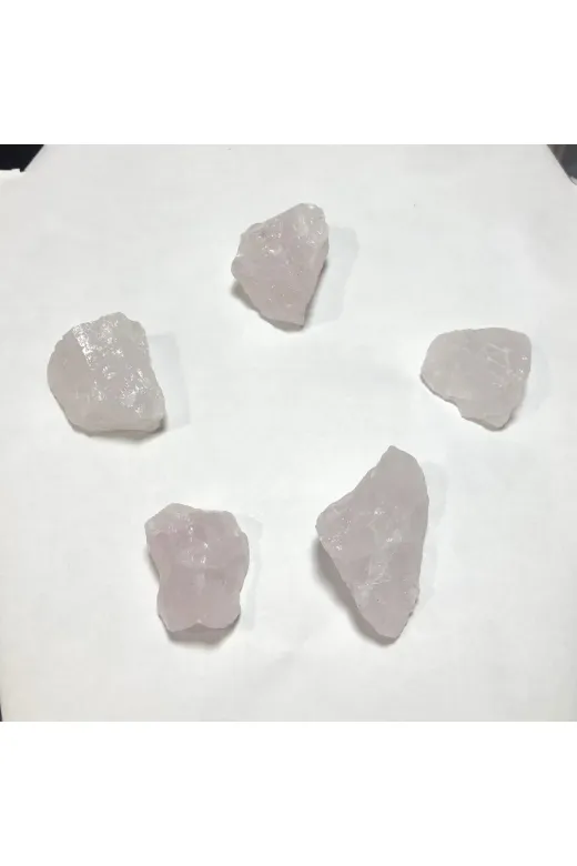 Batu Hediyelik tas6 Ham Pembe Kuvars Doğal Taş (3-4Cm)
