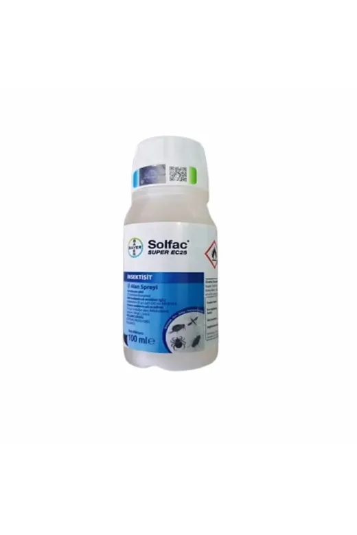 Bayer HBV00000E84WE Solfac Super Ec25 100Ml Haşere Kara Sinek, Sivri Sinek