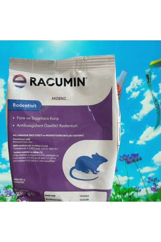 Bayer RC250 gr Envu Racumin Buğday Yem 250 Gr