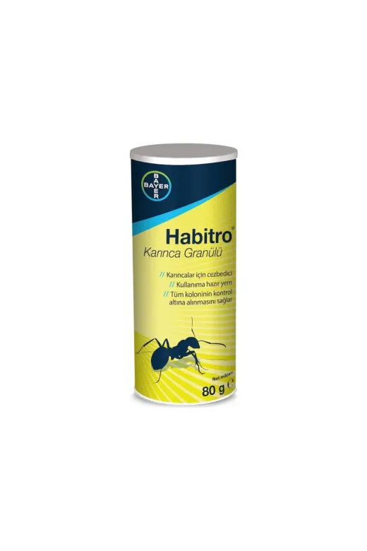 Bayer TYC00483492391 Habitro Karınca Beyaz Toz Granülü 80 Gr