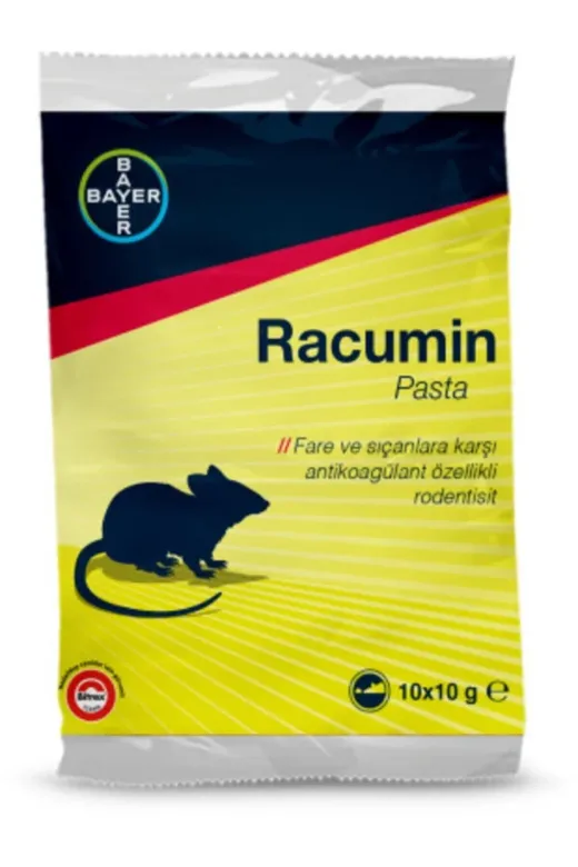 Bayer UT023 Racumin Pasta Fare Ilacı 100 Gr Yeni Ambalaj