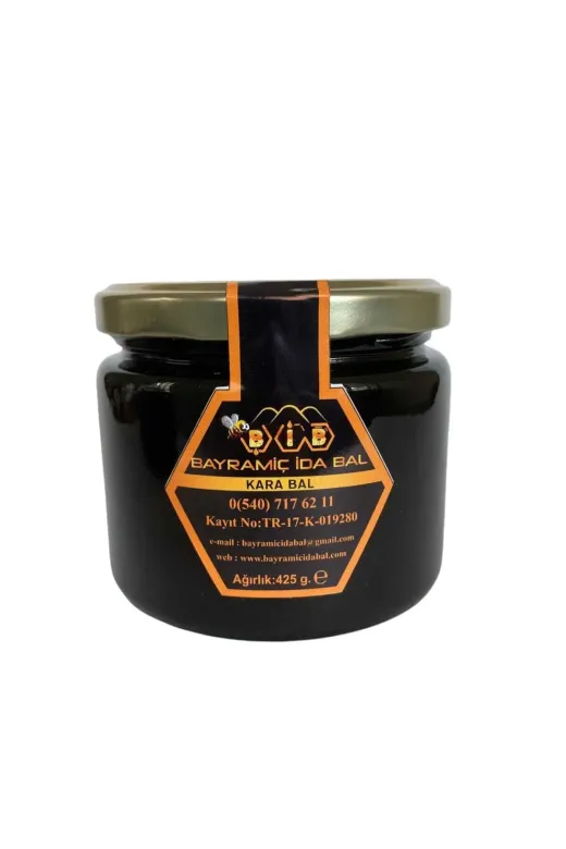 Bayramiç İda Bal KaraBal425g Kara Bal 425 G