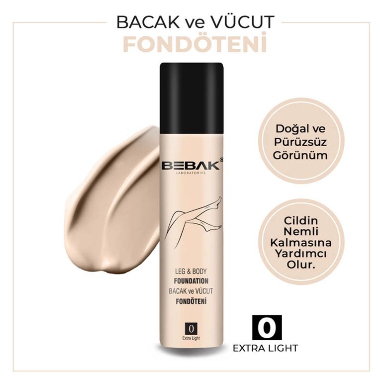 Bebak 10212542 Bacak Fondöteni 0 Numara 75 Ml