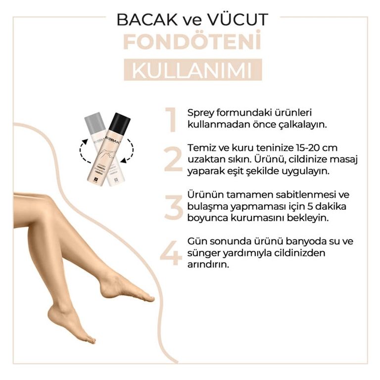 Bebak 10212542 Bacak Fondöteni 0 Numara 75 Ml