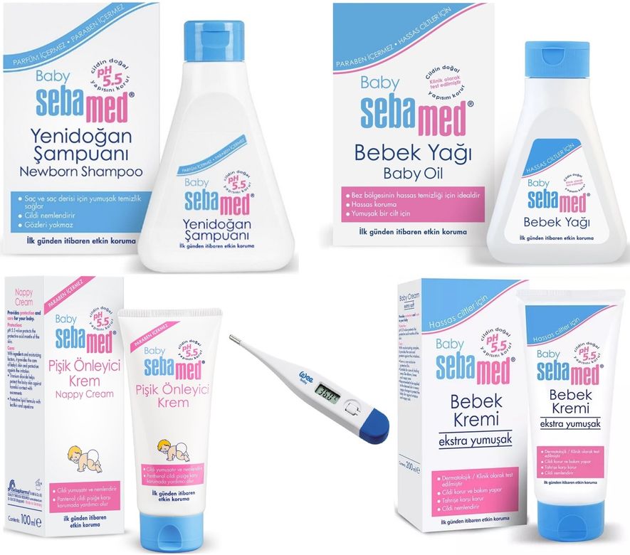 Bebek Bakım Seti (5 Li Set) Avantaj Paket