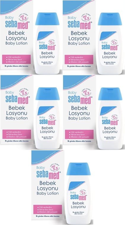 Bebek Losyonu 200ML 5 Li Set