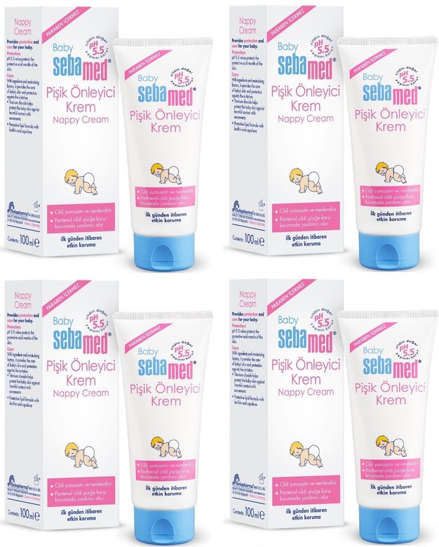 Bebek Pişik Önleyici Krem 100ML (4 Lü Set)