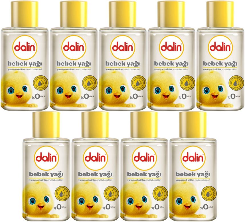Bebek Yağı 50ML Klasik Mini (9 Lu Set)