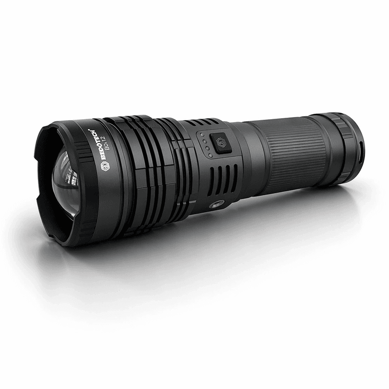 Bedotech Bd-12 60w Tg Led Alüminyum Alaşımlı Zoomlu Type-c Şarjlı El Feneri