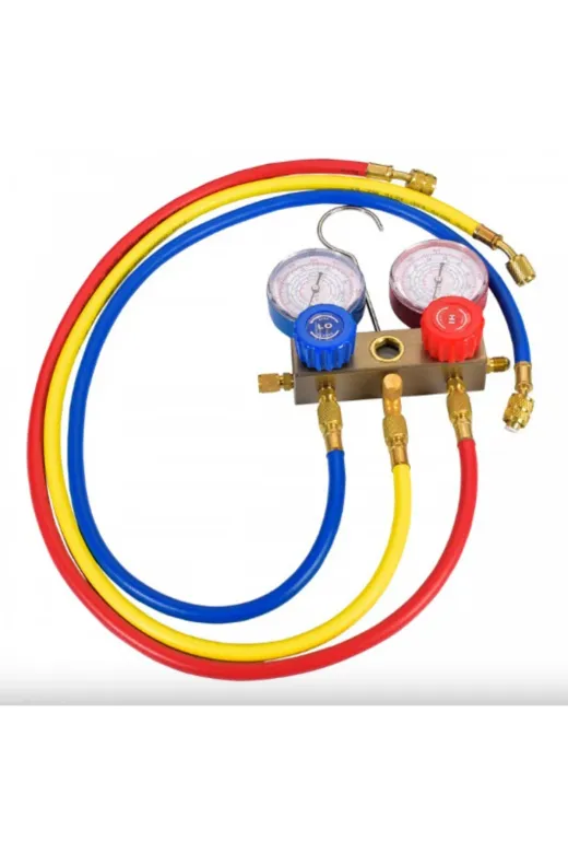 BEKATECH 176 Gaz Saati Alçak Ve Yüksek Basınç R22 R134A R404A R410A