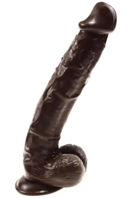Belden Bağlamalı 27 Cm Gerçekçi Uzun & Kalın Melez Dildo Penis