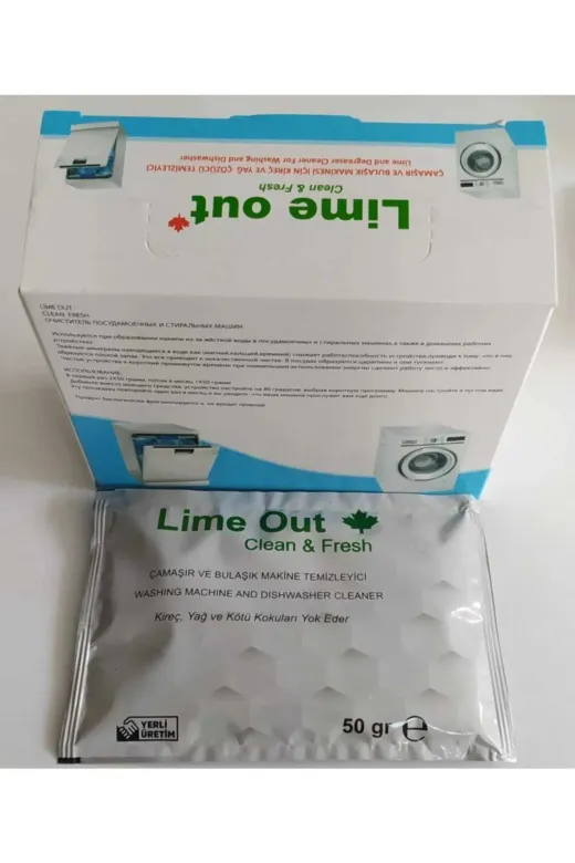 belisssadaa dsdasdasdas Lime Out Bulaşık Makinesi Yağ Ve Kötü Koku Temizleyici Giderici 20 Adet
