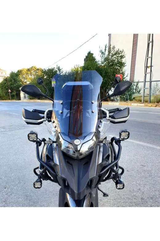Benelli TRK 502 Ön Cam 2017-2026 Model 54cm Füme Renkli 4mm