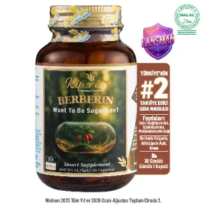 Berberin - Alfa Lipoik Asit - Krom | Metabolizma ve Şeker Denge Destek | Şeker İsteği Azaltıcı 700mg